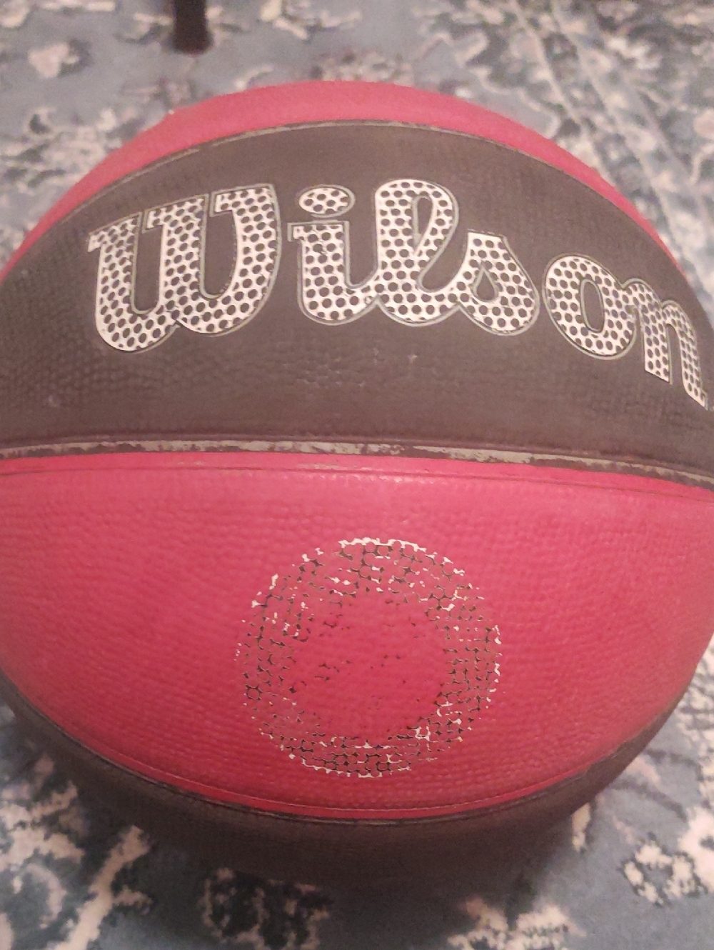 Wilson Two-Tone Pink and Brown Basketball